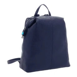 Großer Lederrucksack Shopper