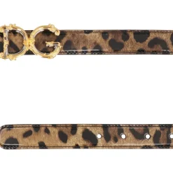 Gürtel mit Leopardenmuster