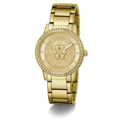 Guess Damen Armbanduhr PETAL gold GW0747L2
