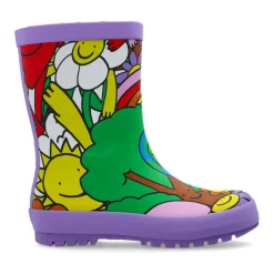 Gummistiefel mit Druck