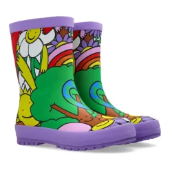 Gummistiefel mit Druck