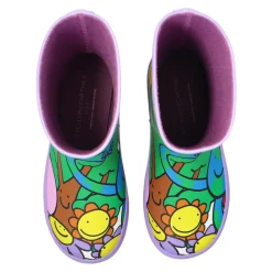 Gummistiefel mit Druck