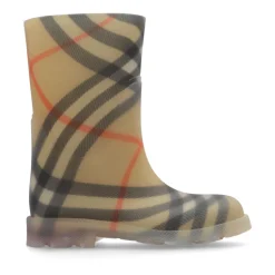 Gummistiefel mit Karomuster