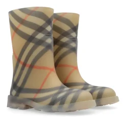 Gummistiefel mit Karomuster