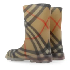 Gummistiefel mit Karomuster