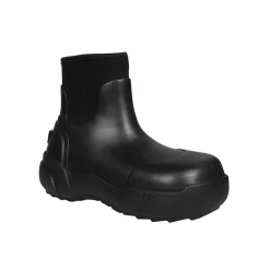 Gummistiefel mit quadratischer Zehenkappe