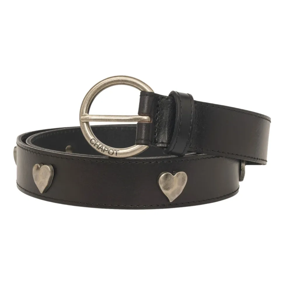 Hammered Heart Belt