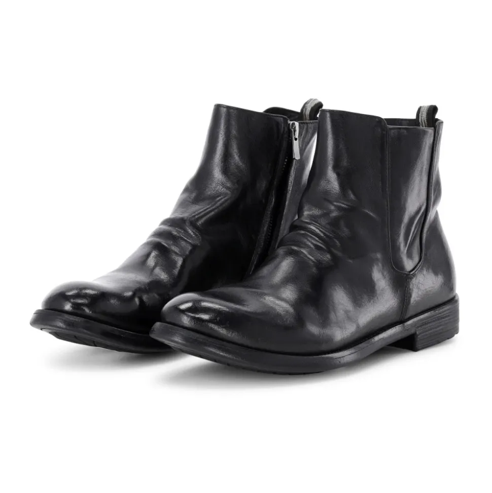 Handgefertigte Leder-Stiefeletten