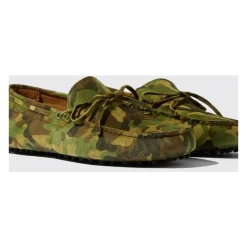 Handgefertigte Suede Driving Shoes