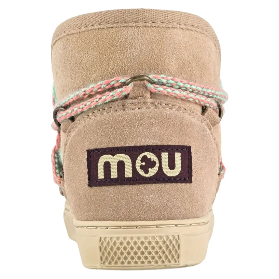 Handgemachte Beige Kinder Eskimo Schuhe