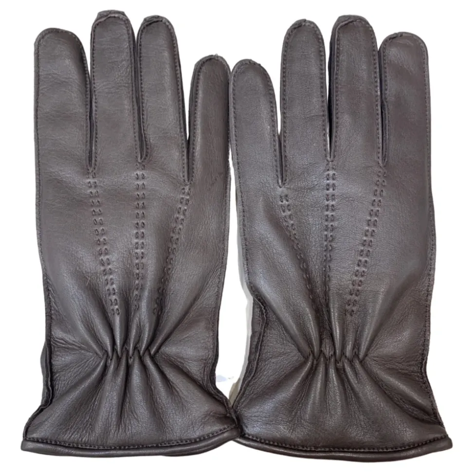 Handgemachte Herren Elegante Lederhandschuhe