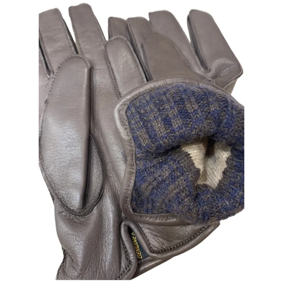 Handgemachte Herren Elegante Lederhandschuhe
