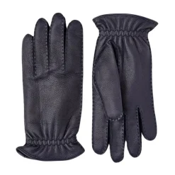 Handgenähte Elchlederhandschuhe mit Kaschmirfutter