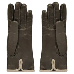 Handschuhe aus Leder und Kaschmir