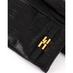 Handschuhe aus Nappaleder mit Logo-Detail