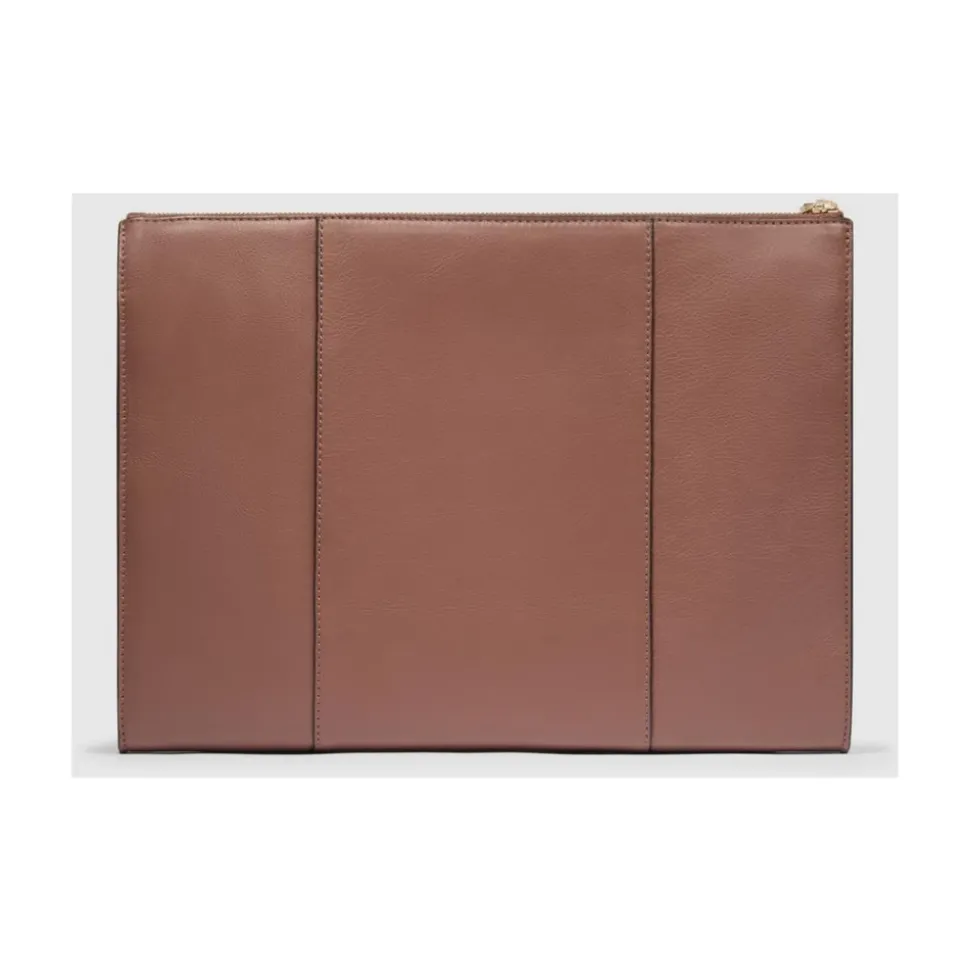 Handtasche Damen aus Leder mit iPad®-Fach