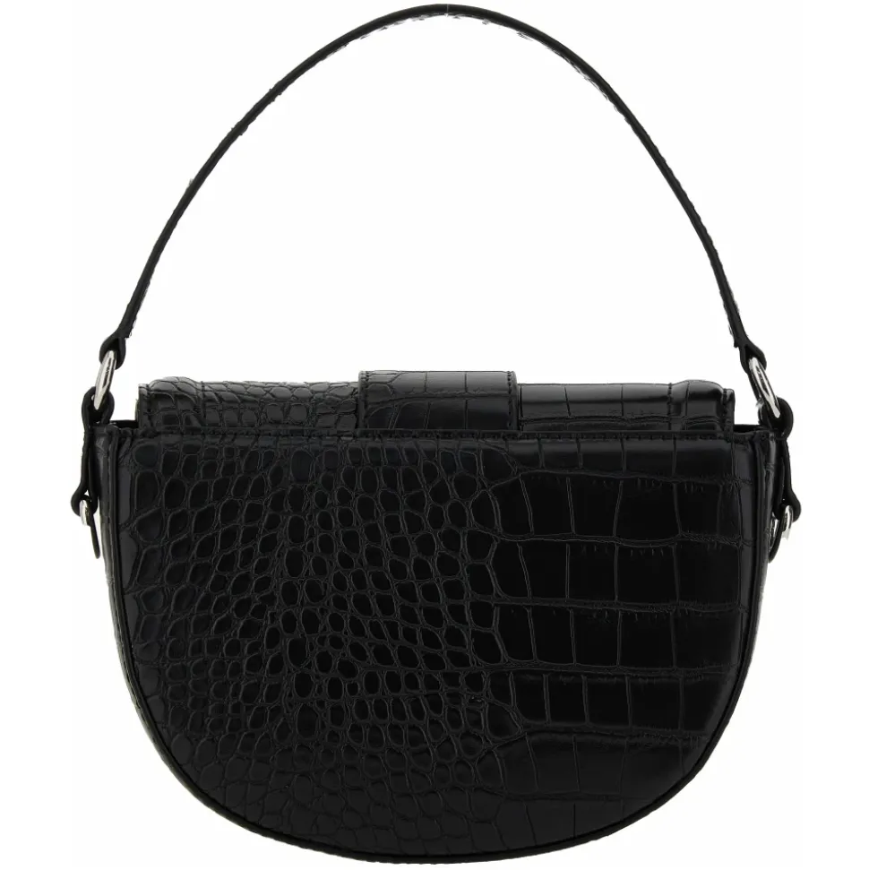 Handtasche mit Krokodilleder-Effekt
