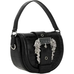 Handtasche mit Krokodilleder-Effekt
