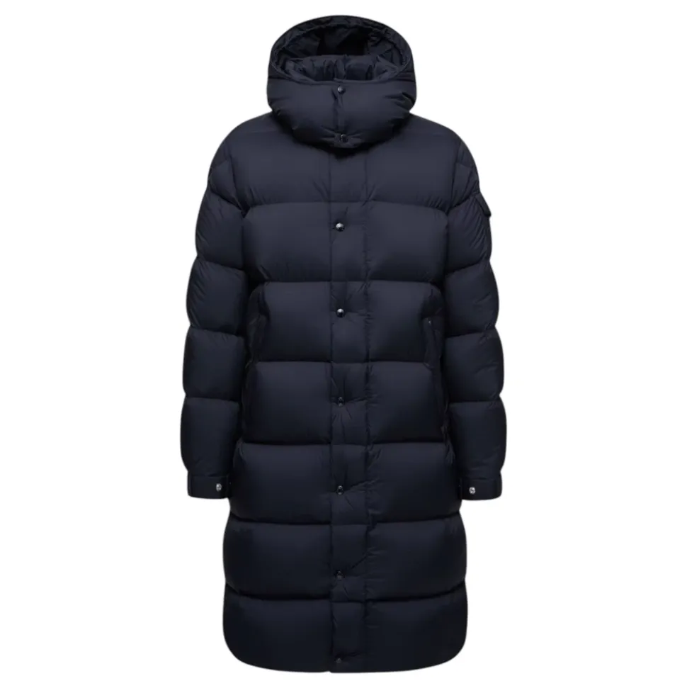 Hanoverian Kapuzen-Longdaunenjacke
