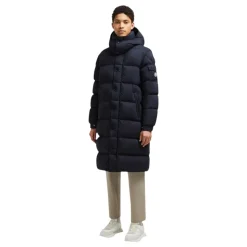Hanoverian Kapuzen-Longdaunenjacke