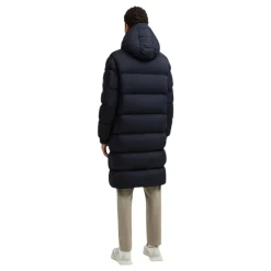 Hanoverian Kapuzen-Longdaunenjacke