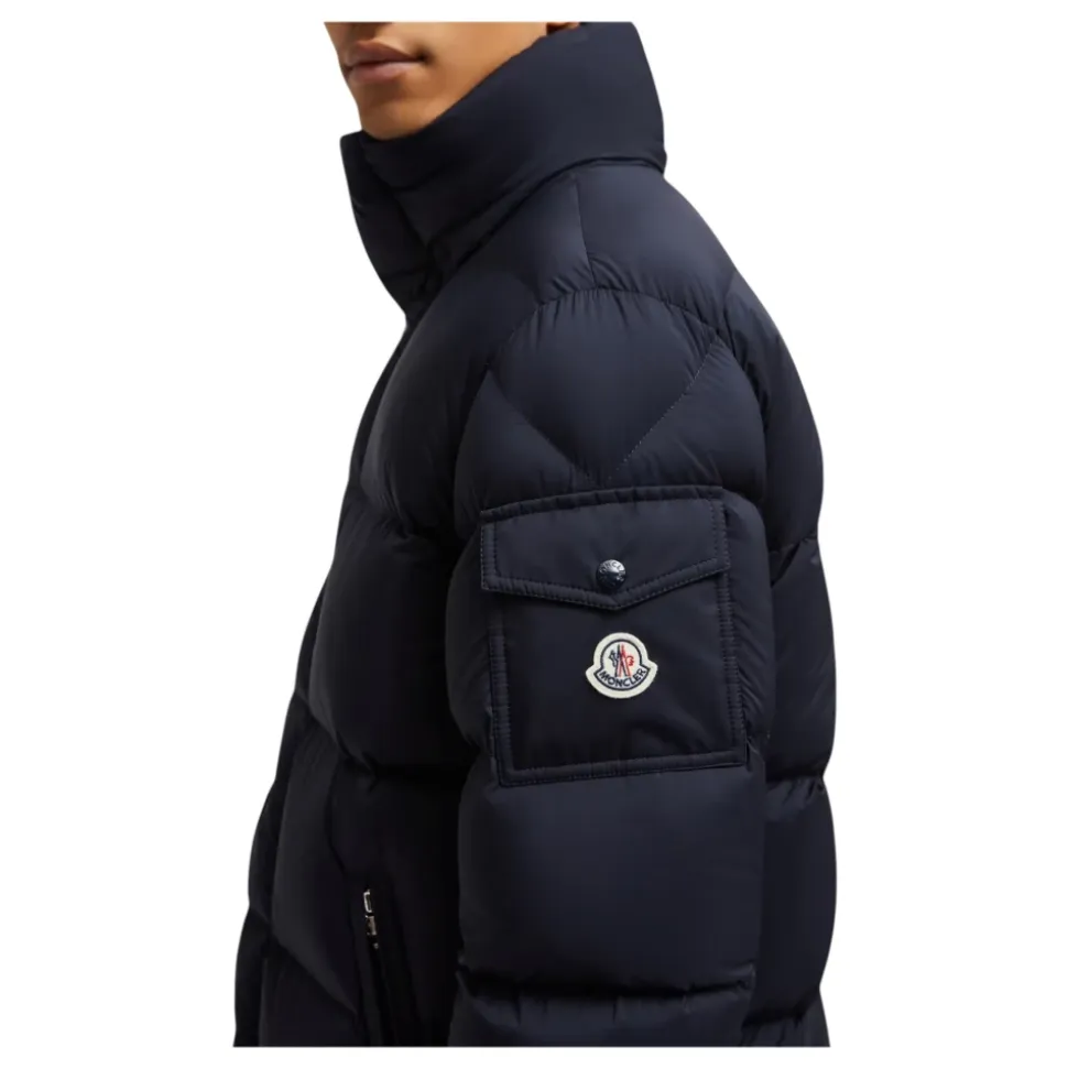 Hanoverian Kapuzen-Longdaunenjacke