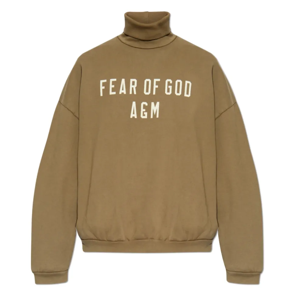 Heavy Fleece Rollkragenpullover