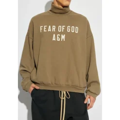Heavy Fleece Rollkragenpullover