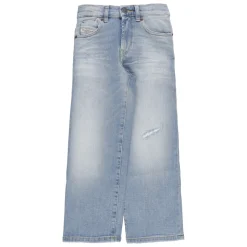 Hellblaue Kinder Baumwollhose