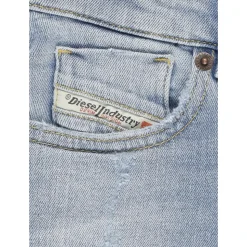 Hellblaue Kinder Baumwollhose