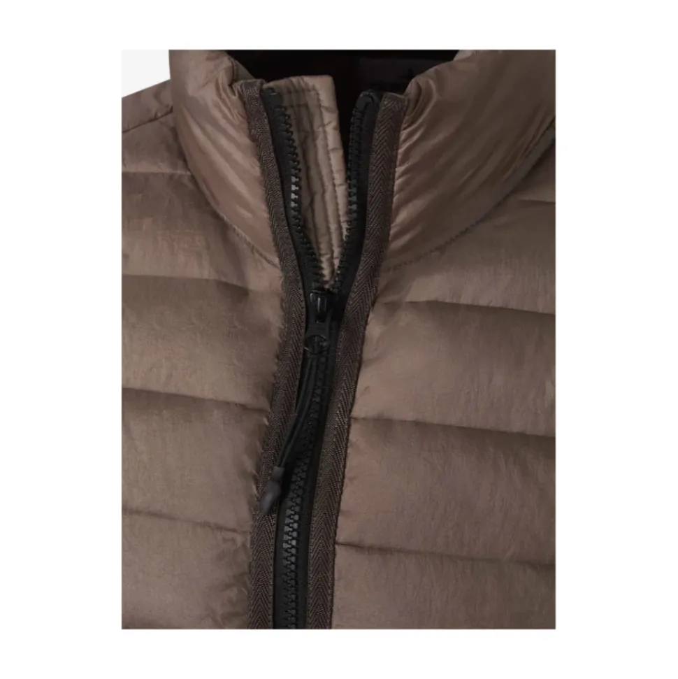 Hellbraune Daunenjacke 'Loom Gewebte Kammern R-Nylon Down TC'