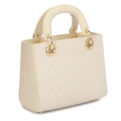 Helle Ledermuster-Tasche