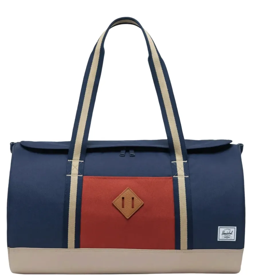 Heritage Duffle Tasche Schwarz/Rot Streifen
