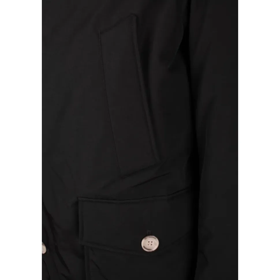 Herren Arctic Abnehmbare Pelz Anorak