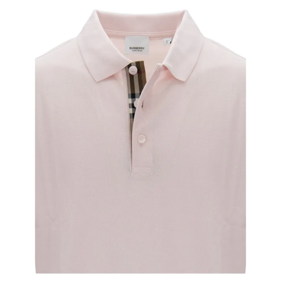 Herren Button Polo Shirt