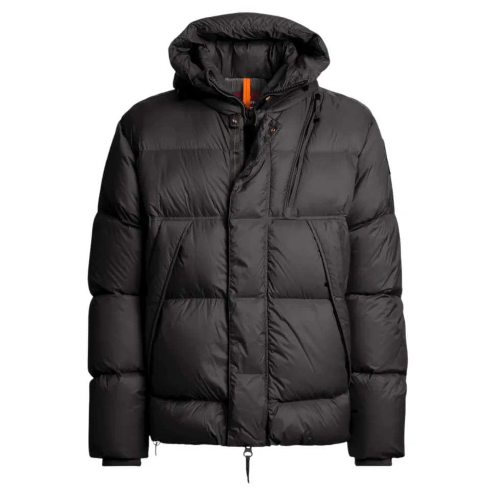 Herren Daunenjacke Cloud - Polar Puffer, Schwarz