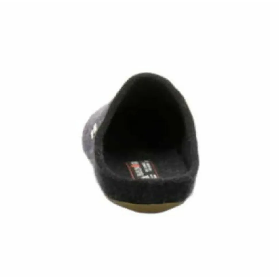 Herren Dunkelgraue Pantoffeln