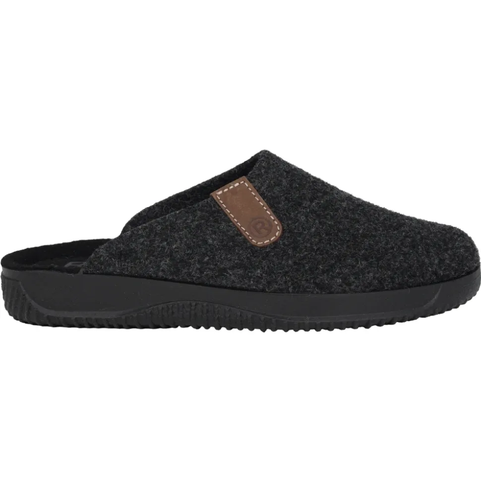 Herren Graue Hausschuhe - Warm Stilvoll
