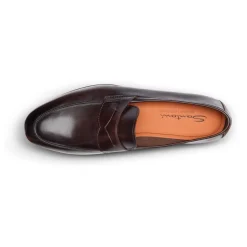 Herren Leder Carlo Slipper