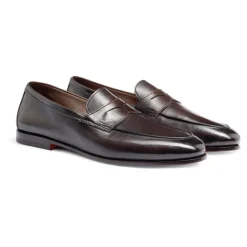 Herren Leder Carlo Slipper