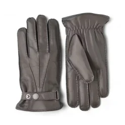 Herren Leder Winterhandschuhe mit Wolle