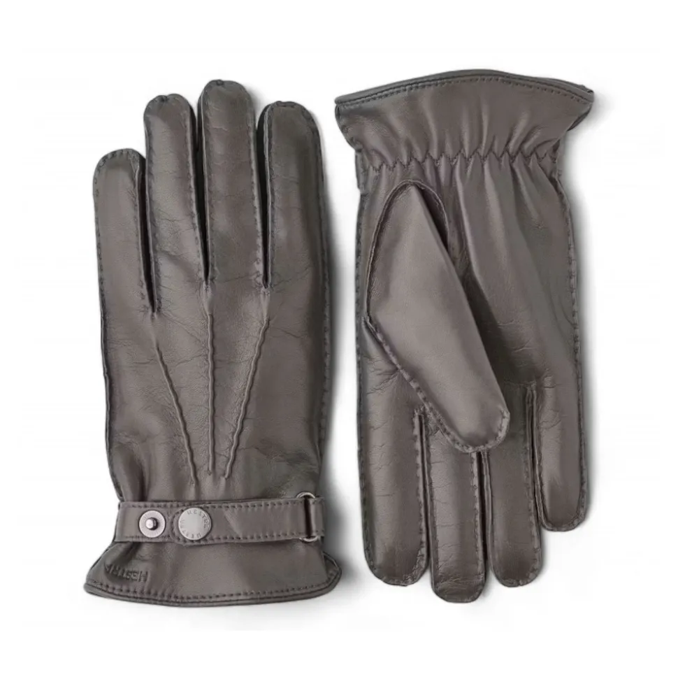 Herren Leder Winterhandschuhe mit Wolle