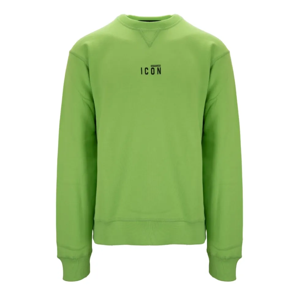 Herren Pullover Sweatshirt mit Icon-Druck
