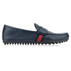 Herren Slip-On Loafers Lederschuhe