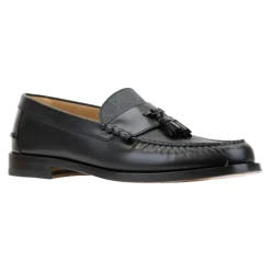 Herren Slip-On Loafers mit Fransen