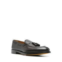 Herren Tassel Loafers Leder Niedriger Absatz