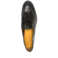 Herren Tassel Loafers Leder Niedriger Absatz