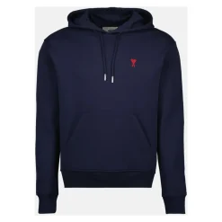 Herz Freund Hoodie Marineblau