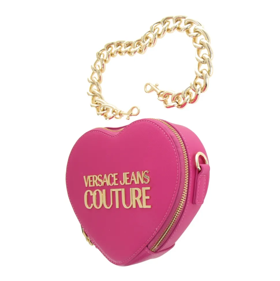 Herz Logo Lock Tasche Magenta