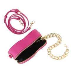 Herz Logo Lock Tasche Magenta
